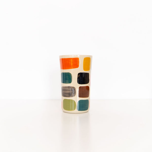 Mottle Stoneware Ceramic Vase, from Donna Wilson