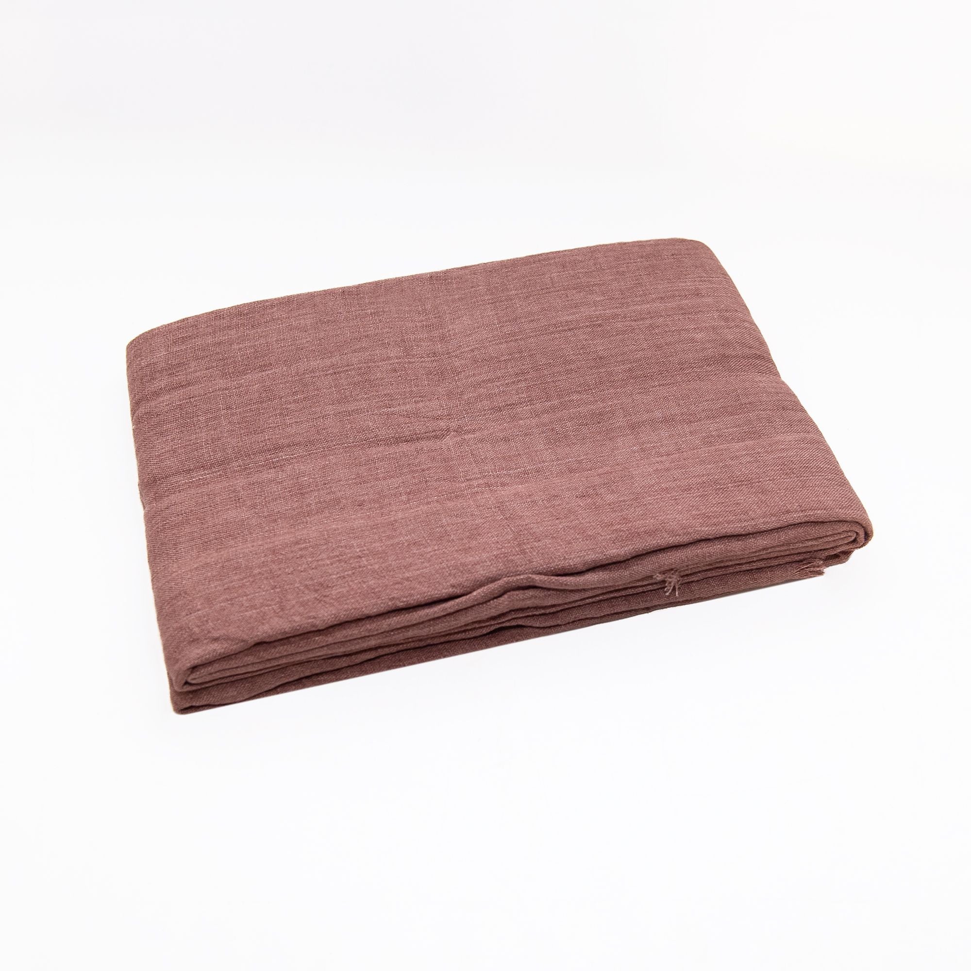 Stone Washed Linen Tablecloth in Ash Rose, from Creative Women