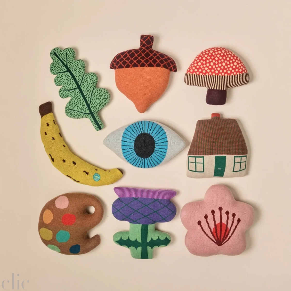 Acorn Shaped Cushion, from Donna Wilson