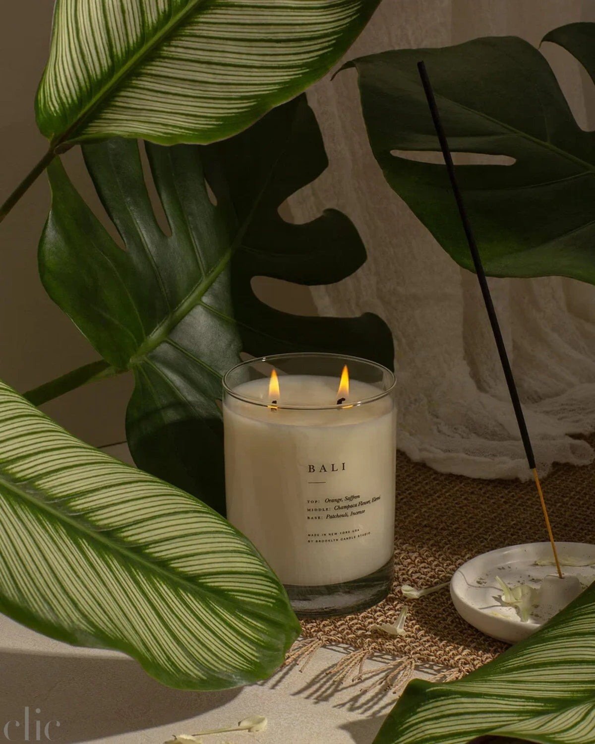 Bali Escapist 2-Wick Candle, from Brooklyn Candle Studio