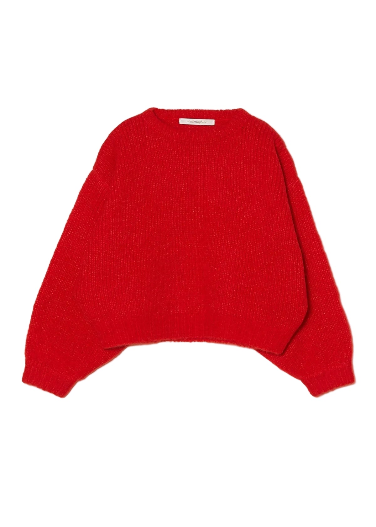 Balloon Sleeve Sweater in Coral, from Atelier Delphine