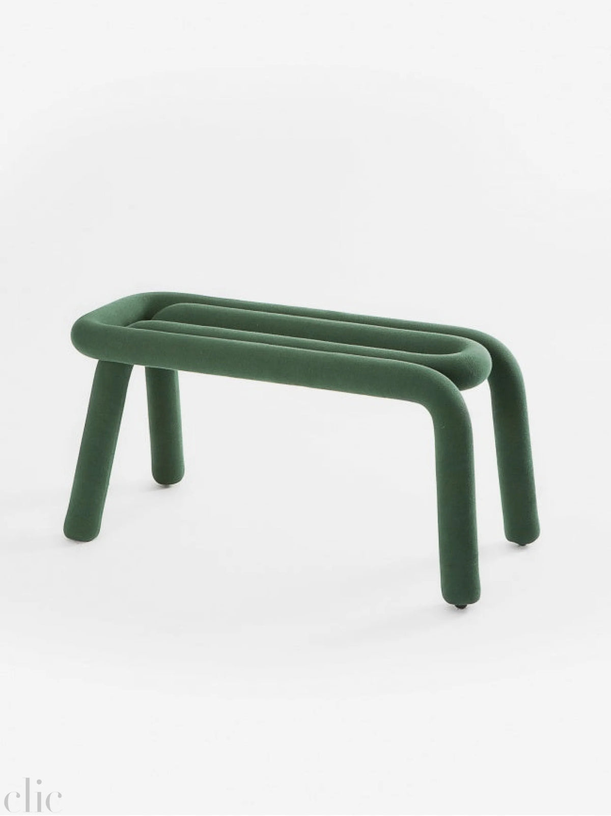 Bold Bench in Forest Green
