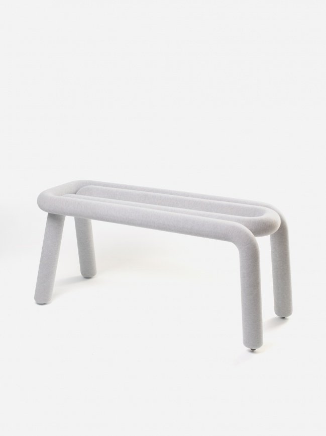 Bold Bench in Light Grey, from Big Game