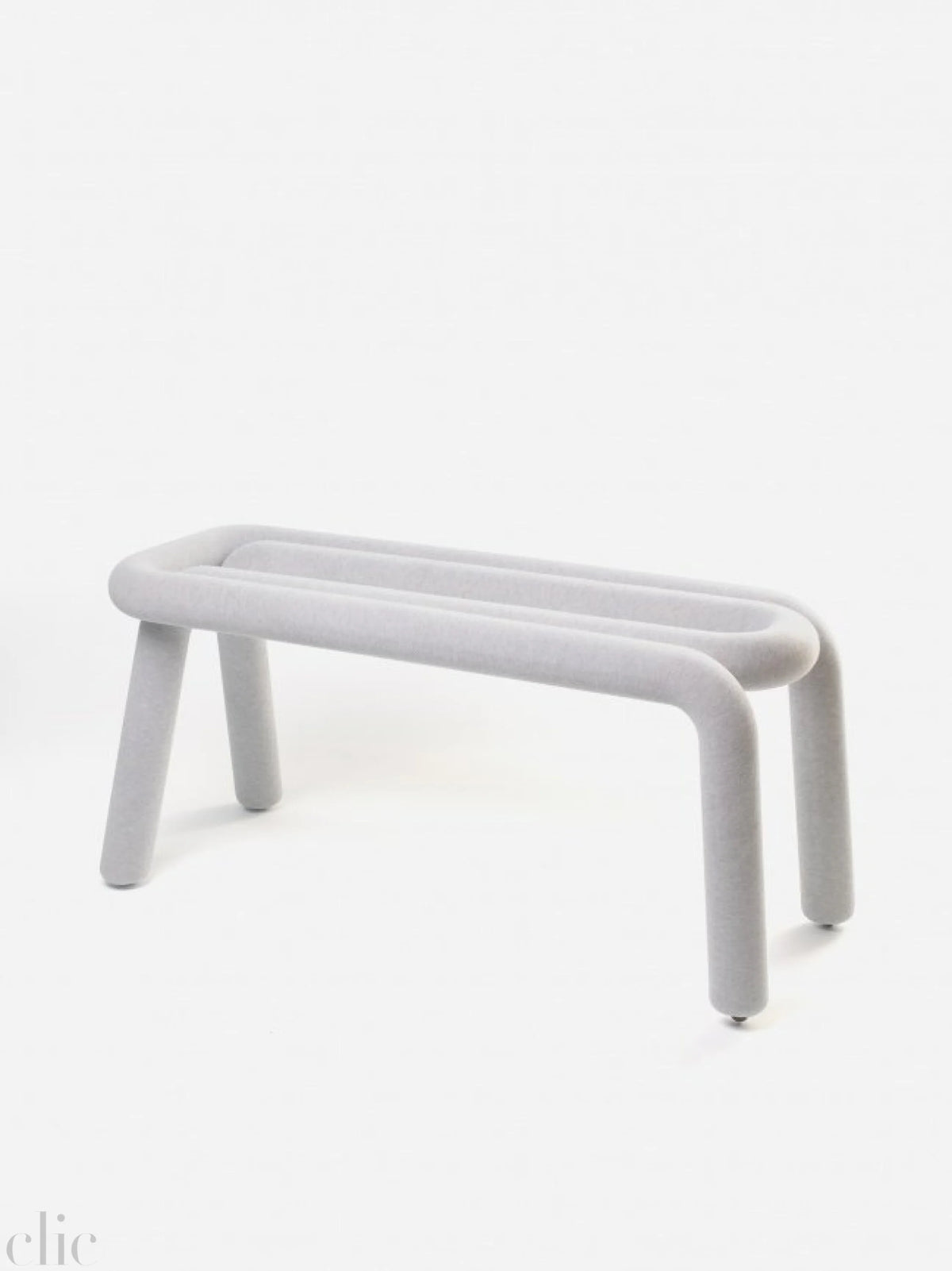 Bold Bench in Light Grey