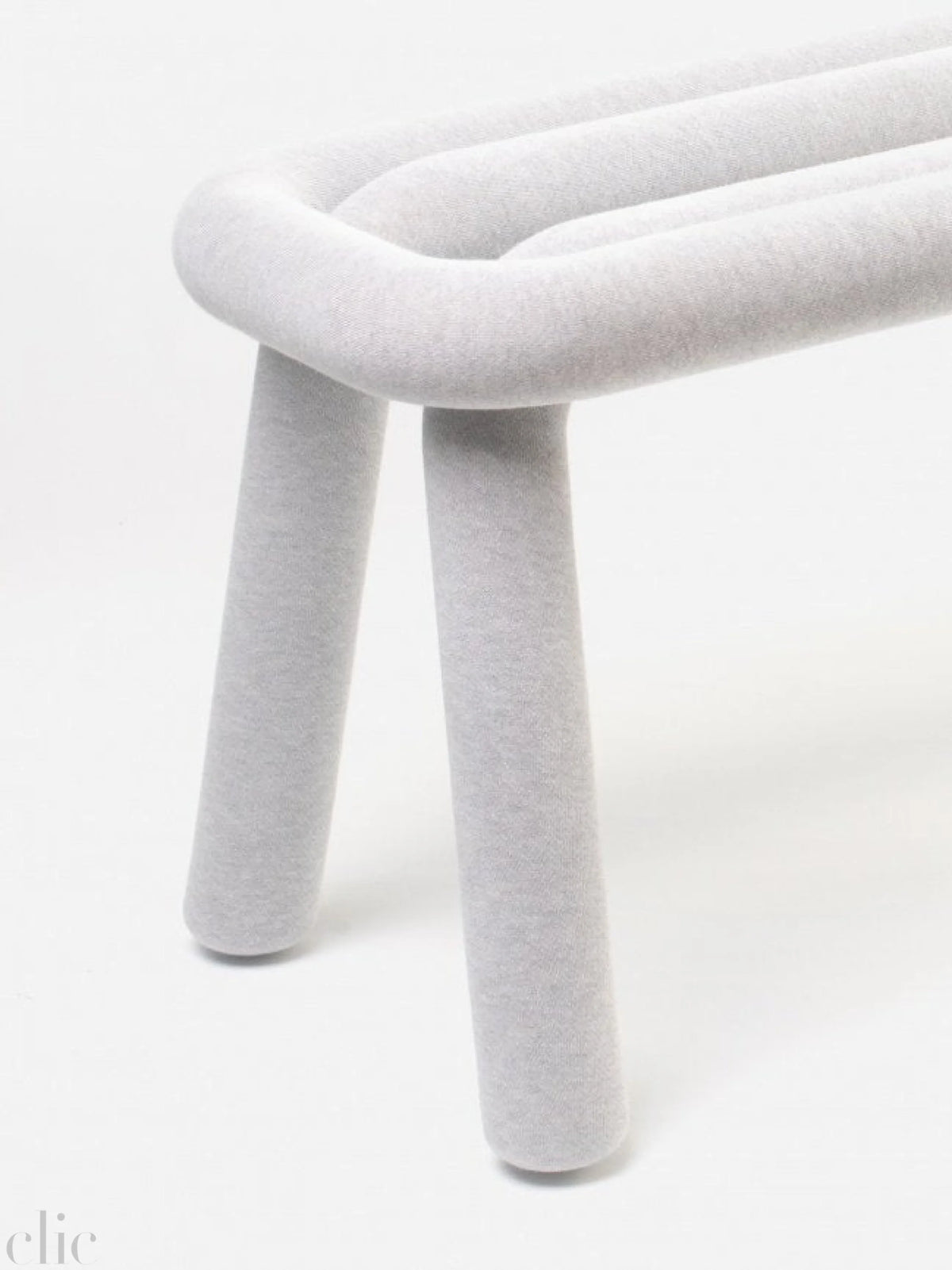 Bold Bench in Light Grey