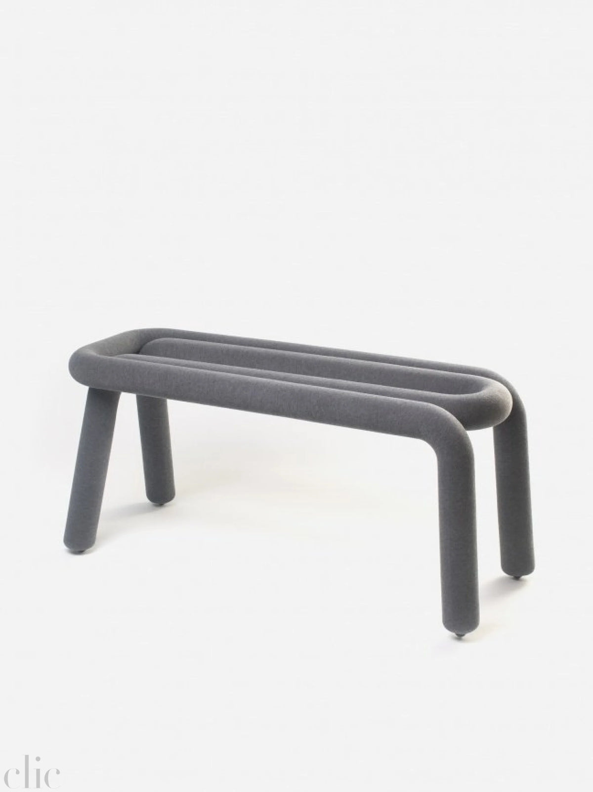 Bold Bench in Dark Grey