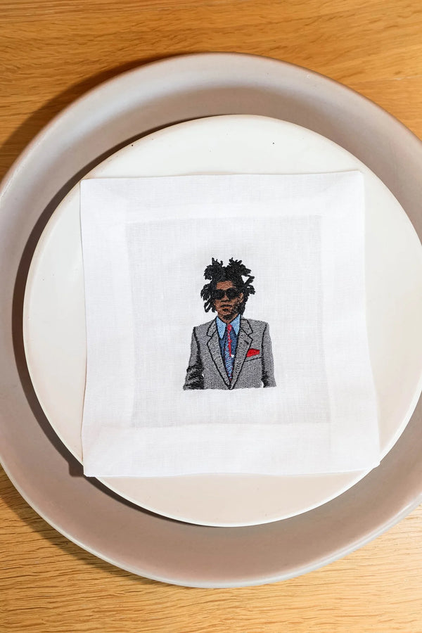 Basquiat Cocktail Napkins, from Lettermade