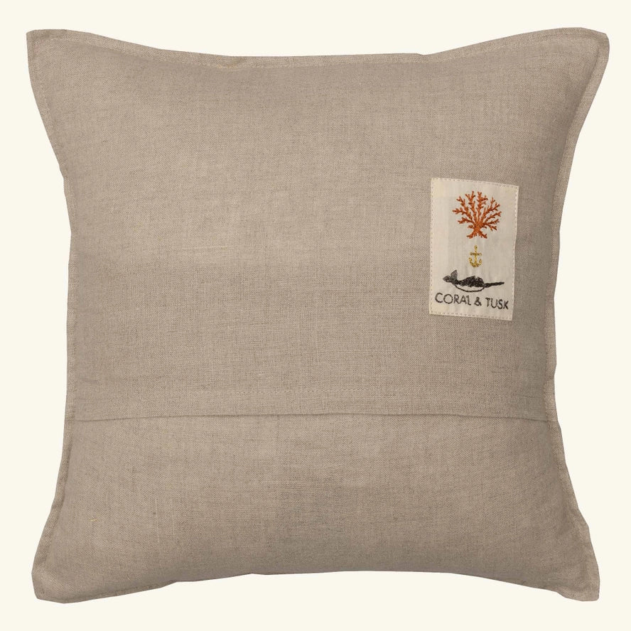 Hummingbird Hearts Pillow, from Coral & Tusk