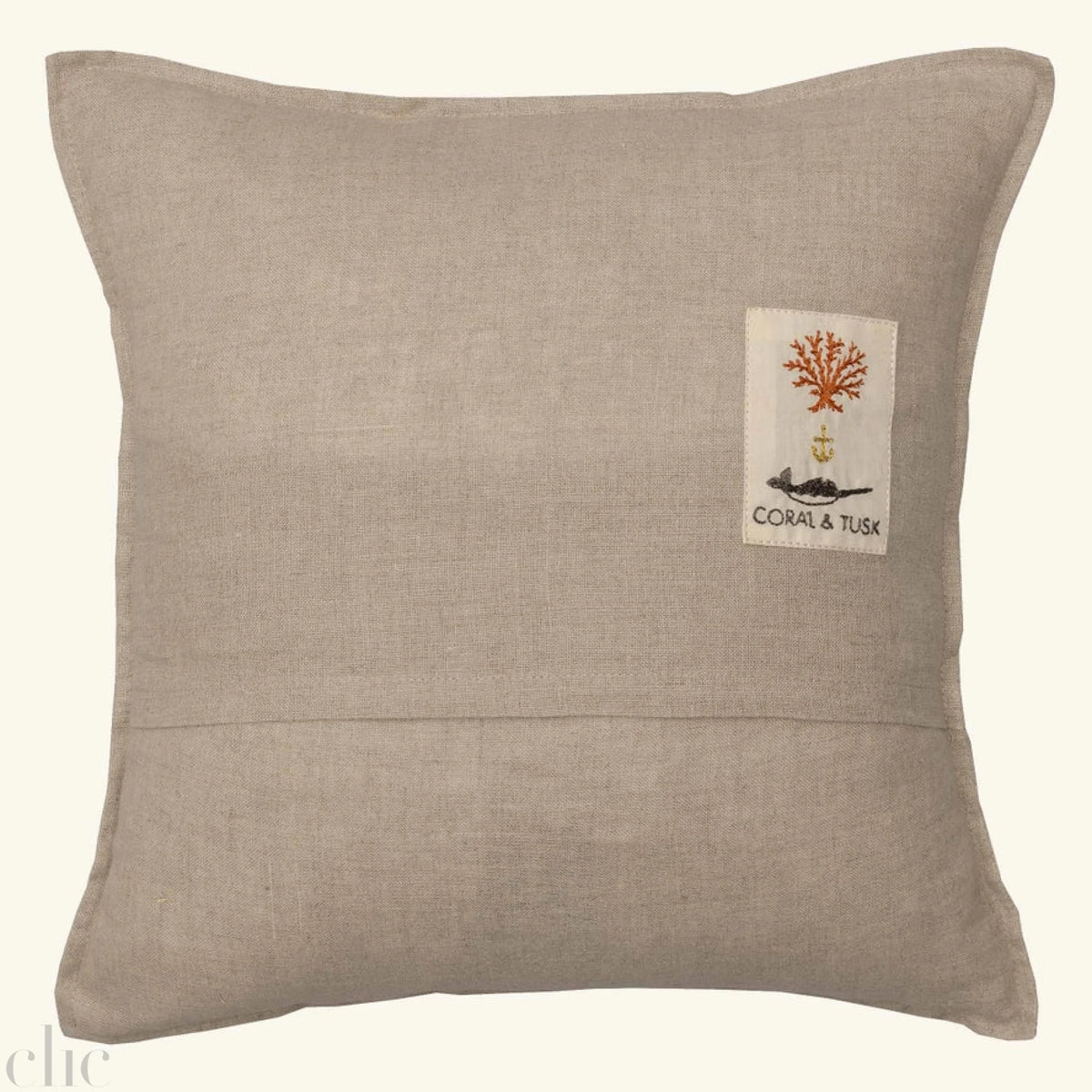 Otter Mama Pock Pillow, from Coral & Tusk