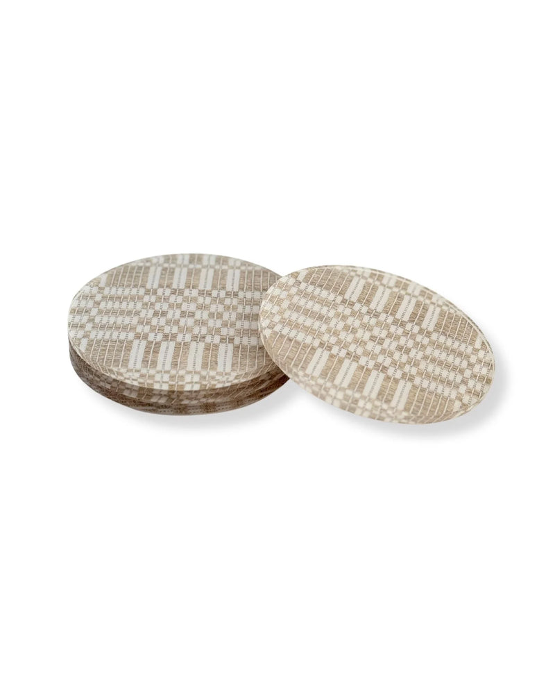 Set of 4 Benedict Coasters, from Proper Table