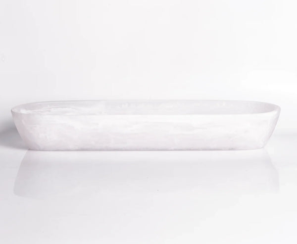 Boat Bowl in White Swirl, from Nashi Home