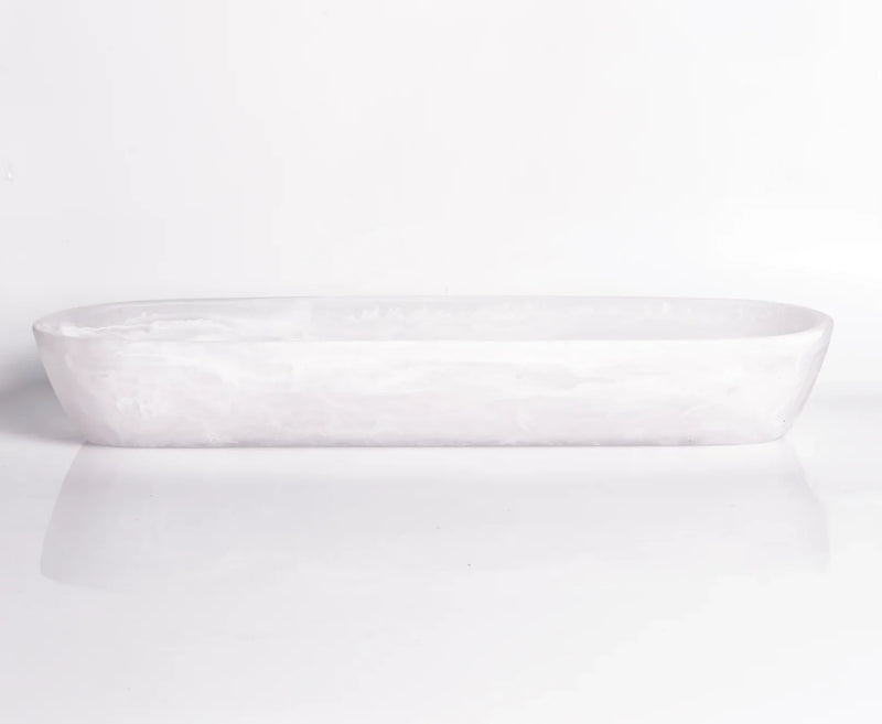 Boat Bowl in White Swirl, from Nashi Home