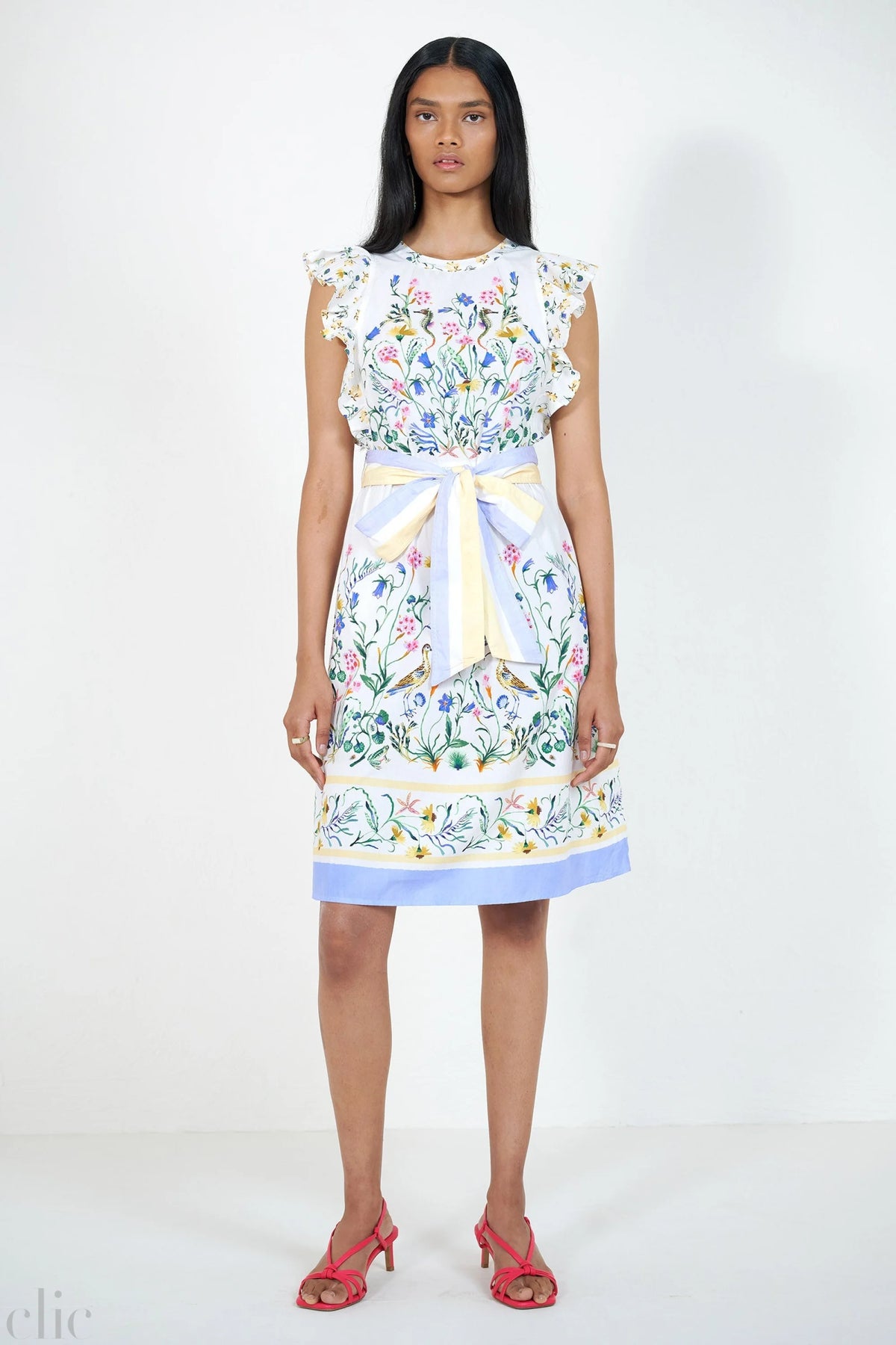 Bulbul Dress in Grotto, from Banjanan