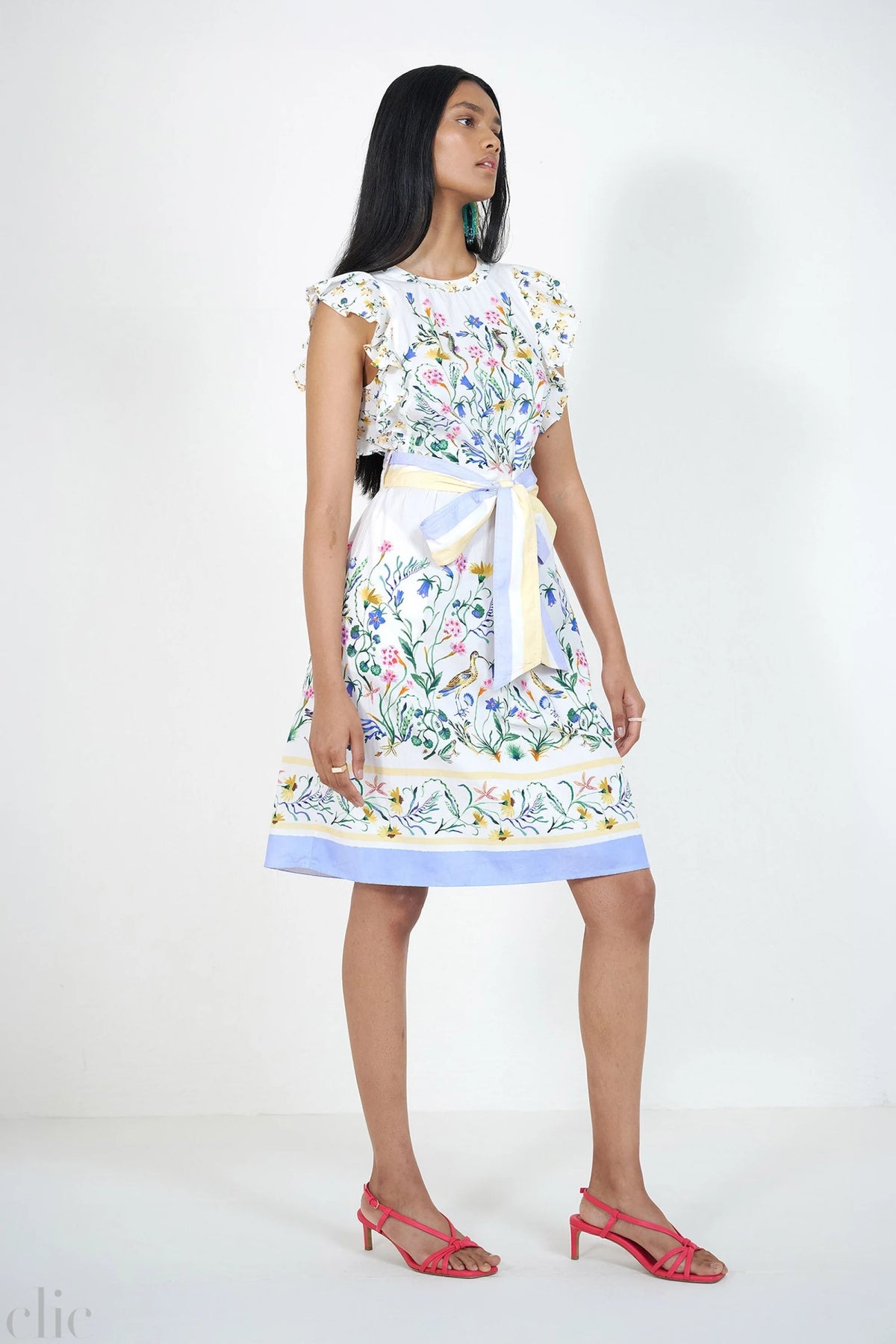 Bulbul Dress in Grotto, from Banjanan