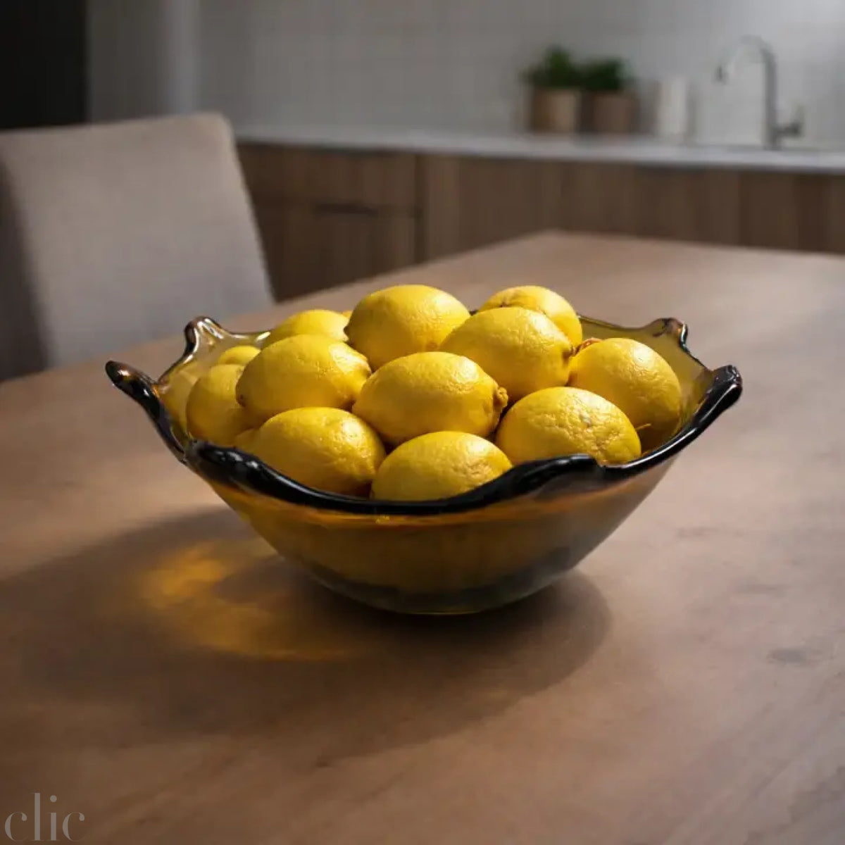 Yaxel Bowl in Amber