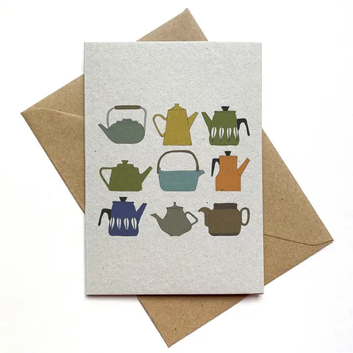 Teapots Card