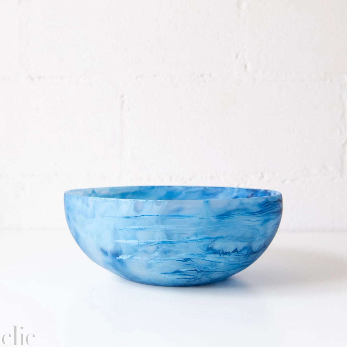 Medium Wave Bowl in Denim Swirl, from Nashi Home