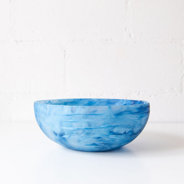 Wave Bowl in Denim Swirl, from Nashu Home