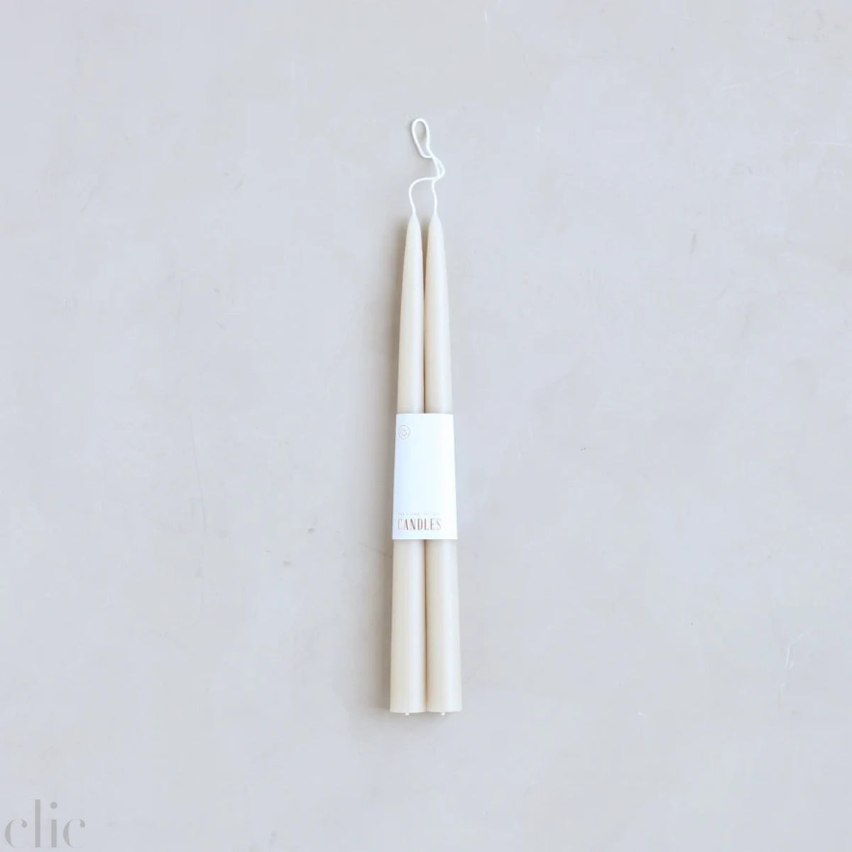 Original Dip Taper Candles in Parchment, from The Floral Society