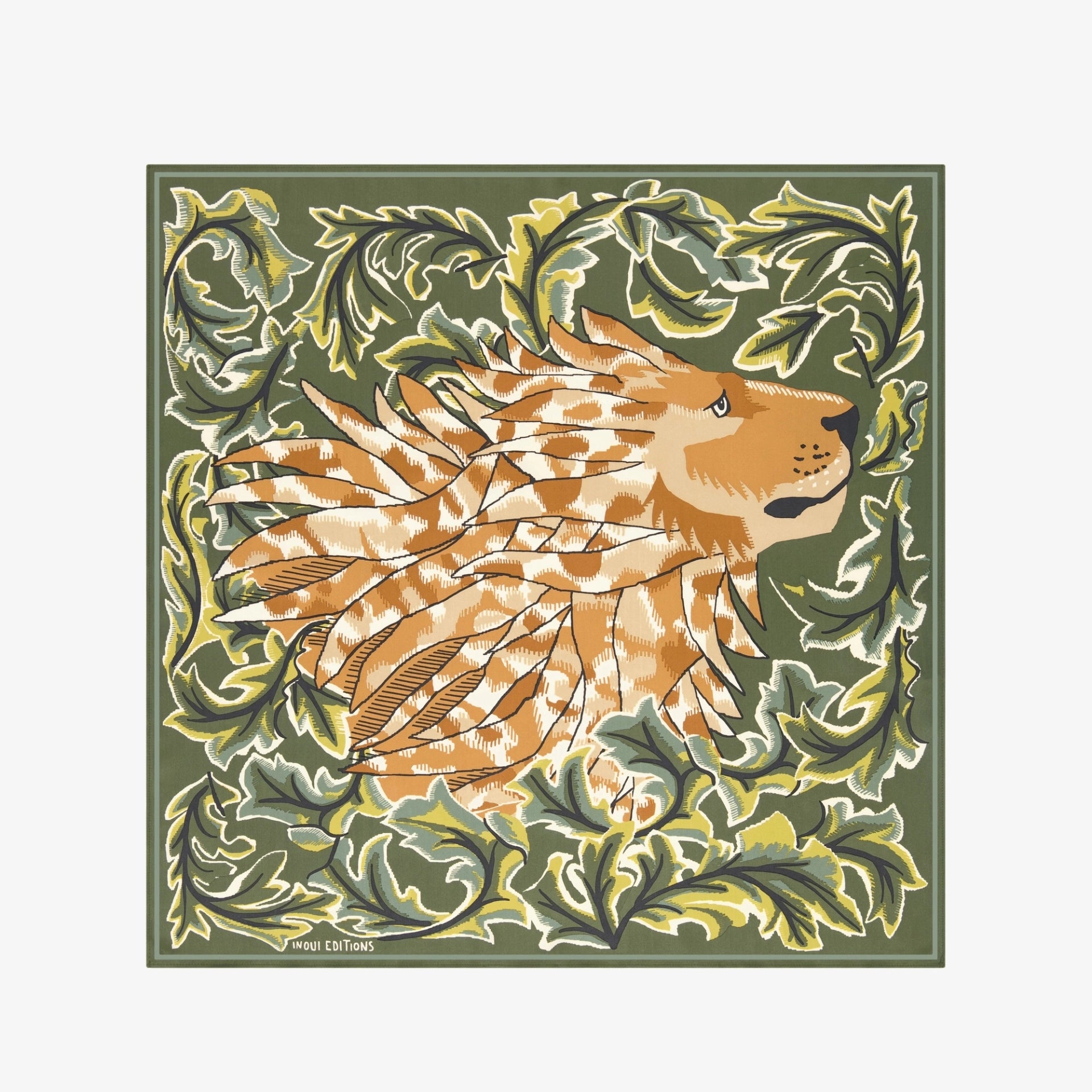 Carre 65 Leonard in Khaki, from Inoui Editions