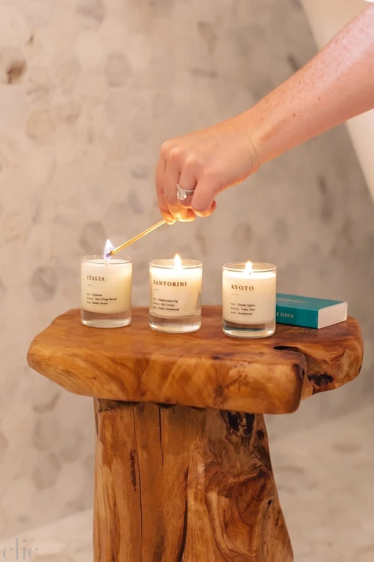 Earth and Warm Mini Candle Gift Set, from Brooklyn Candle Studio