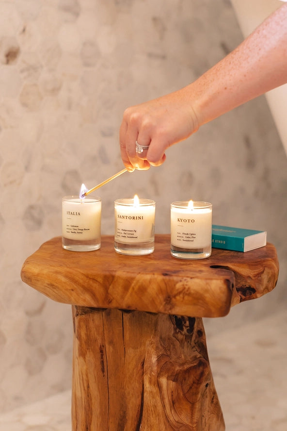 Earth and Warm Mini Candle Gift Set, from Brooklyn Candle Studio