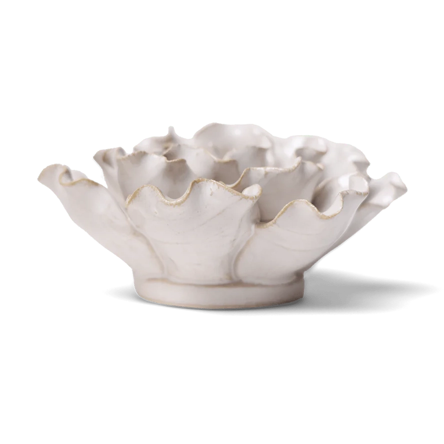 Sea Lettuce Flower in Ivory, from Chive