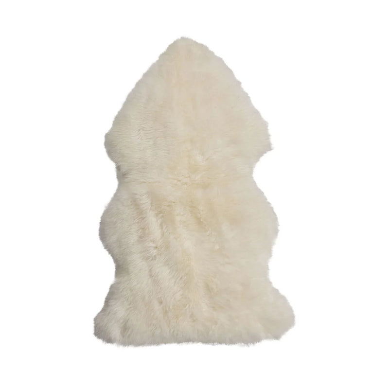 Long Wool Jumbo Sheepskin in Ivory, from Natures Collection