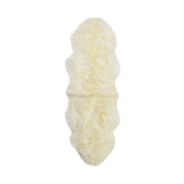 Long Wool Sheepskin in Ivory, from Natures Collection