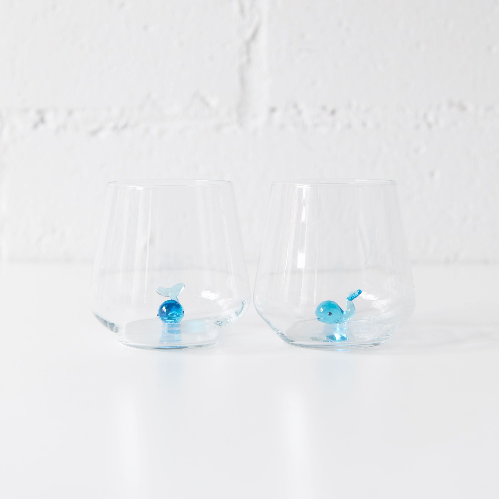 Whale Drinking Glass, from Minizoo