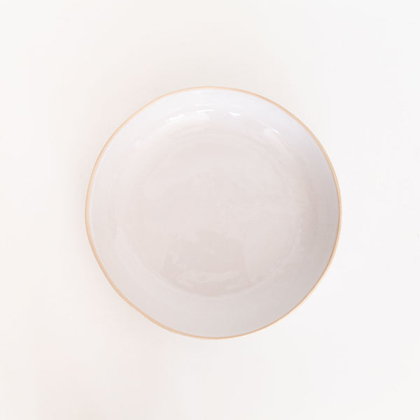 Dinner Plate Beach Sand White, from Wonki Ware
