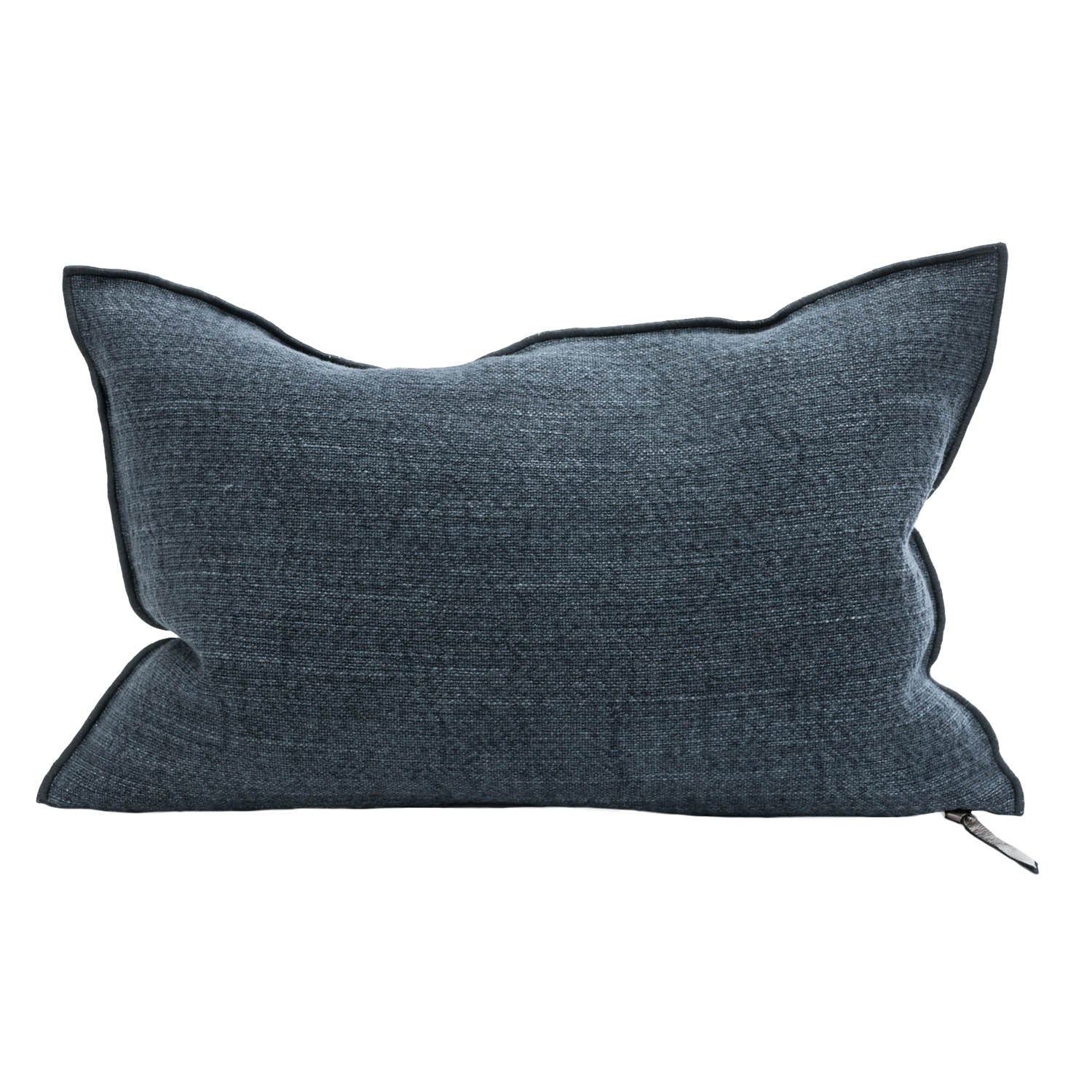Canvas Nomade Pillow 16"x24" in Indigo, from Maison De Vacances