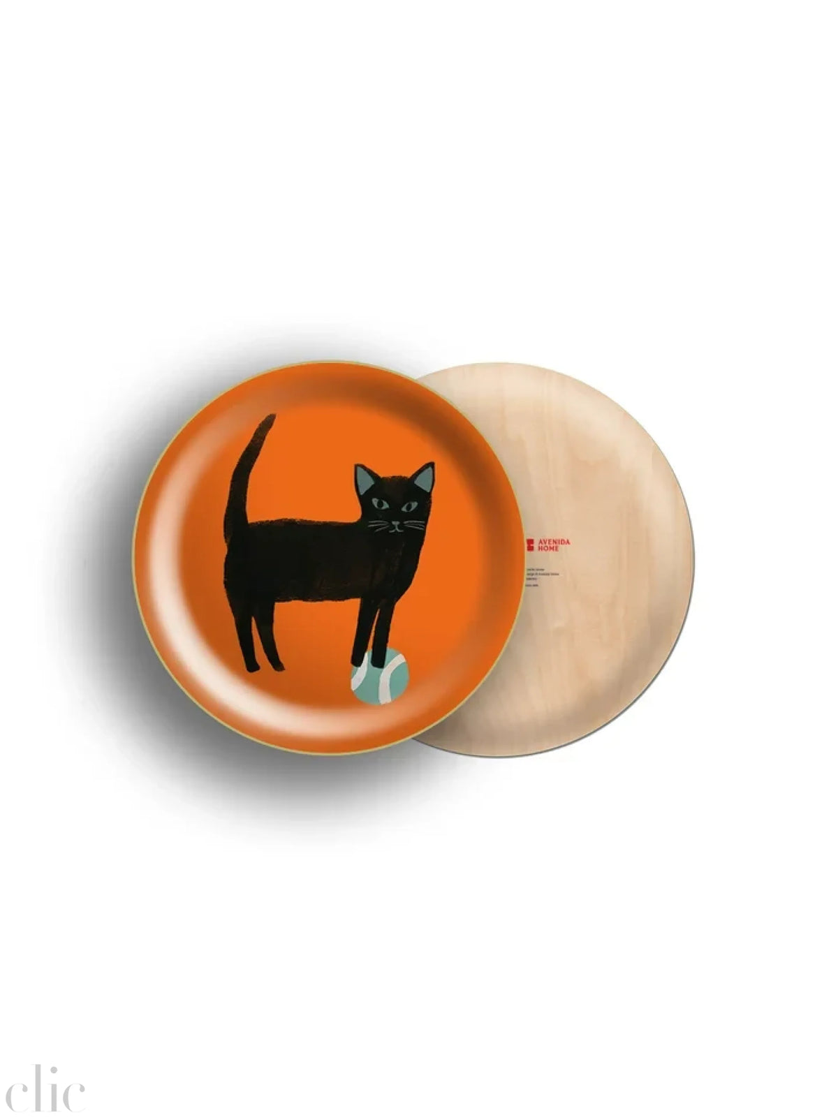 Cats Ball Mini Tray in Orange