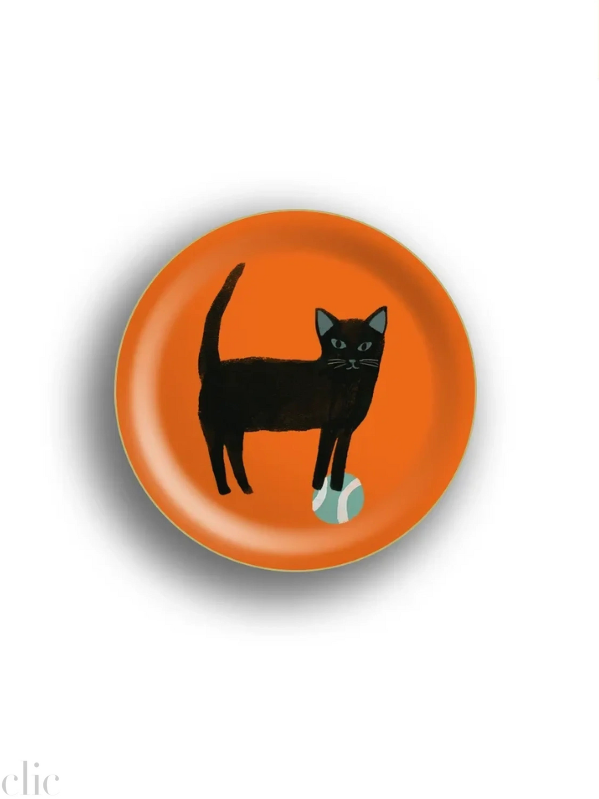 Cats Ball Mini Tray in Orange