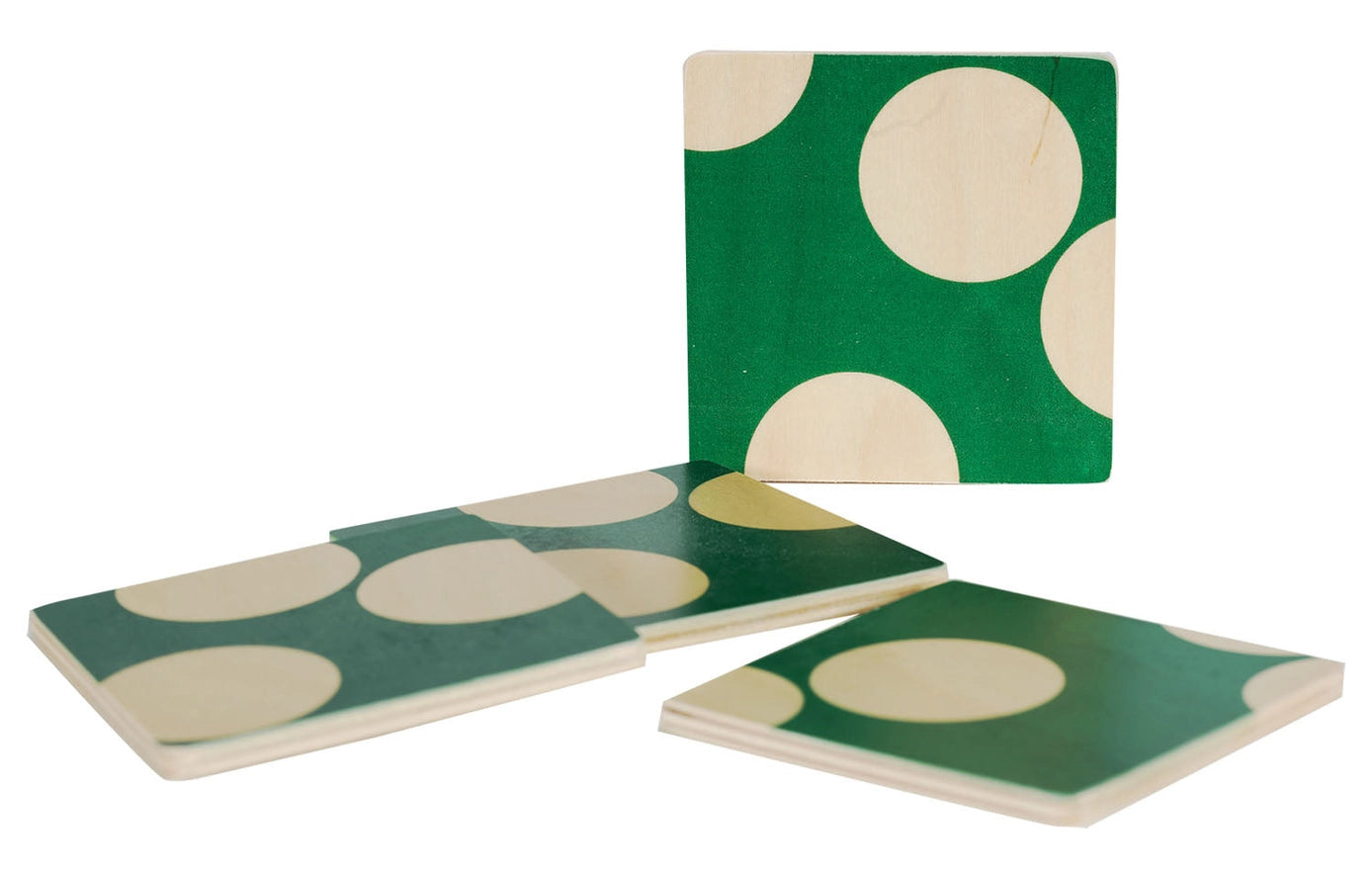 Set of 4 Kelly Dot Coaster, from Wolfum