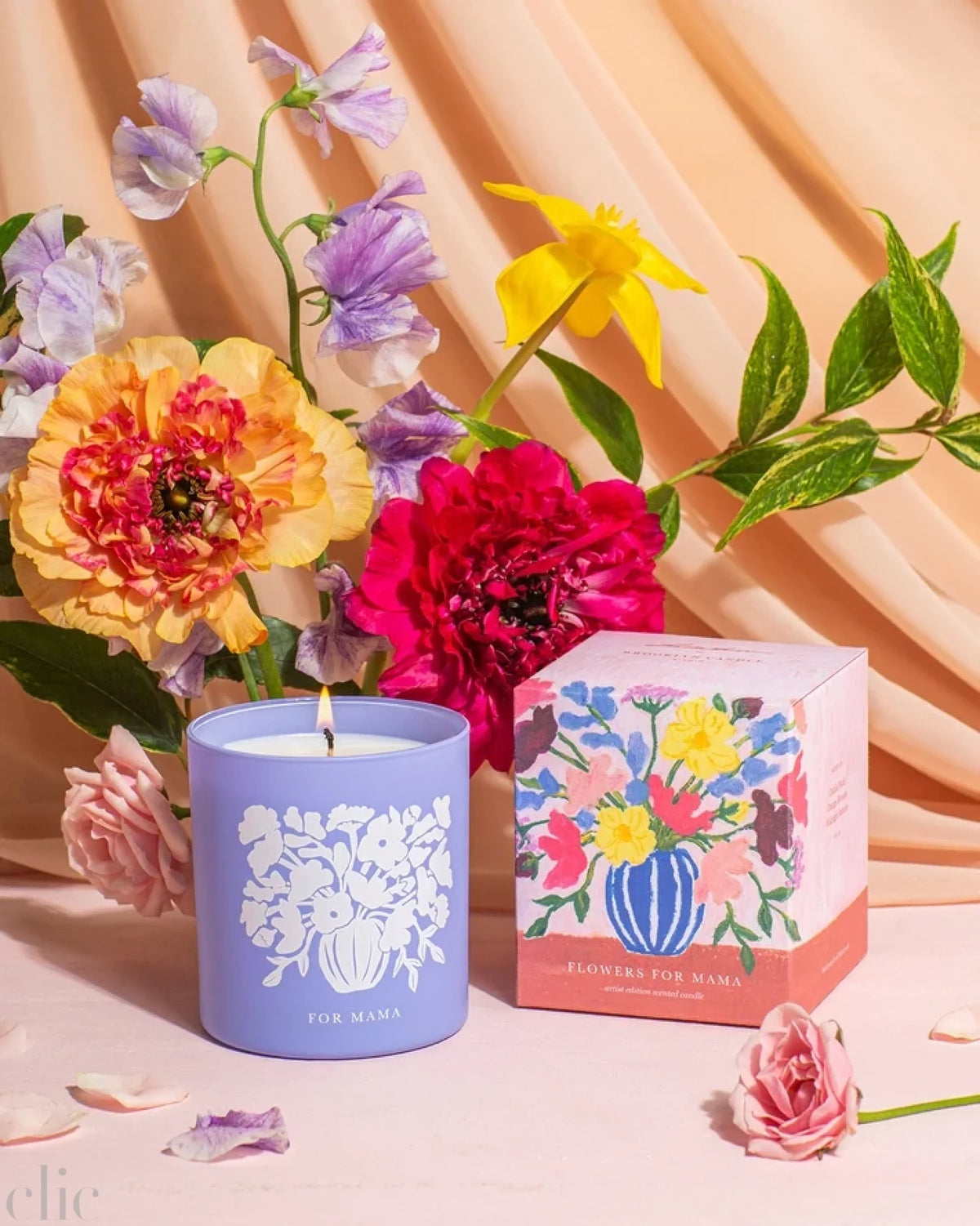 Flowers For Mama Mothers Day Candle, from Brooklyn Candle Studio
