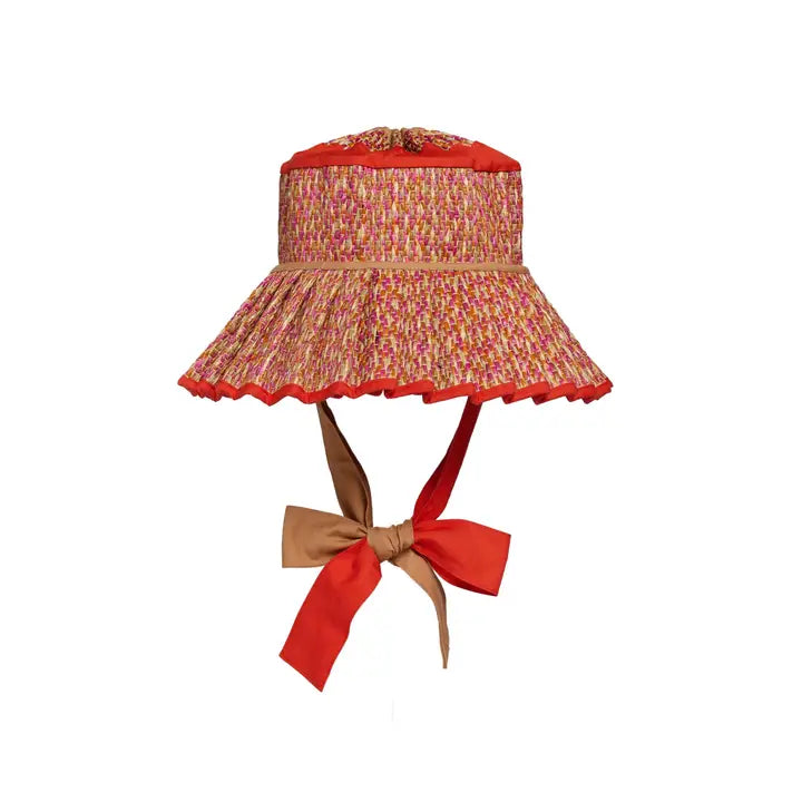 Island Ravello Hat in  Bougainvillea, from Lorna Murray