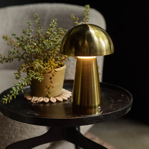 Cecily Table Lamp in Gold, from Abigail Ahern