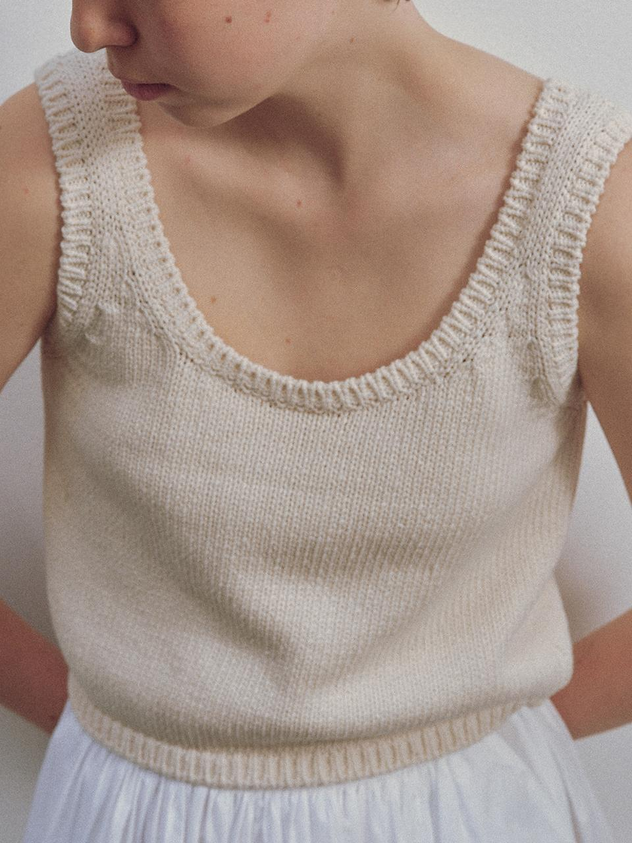 Cerda Mini top in Ivory, from Nothing Written