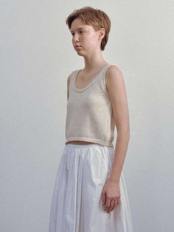 Cerda Mini top in Ivory, from Nothing Written