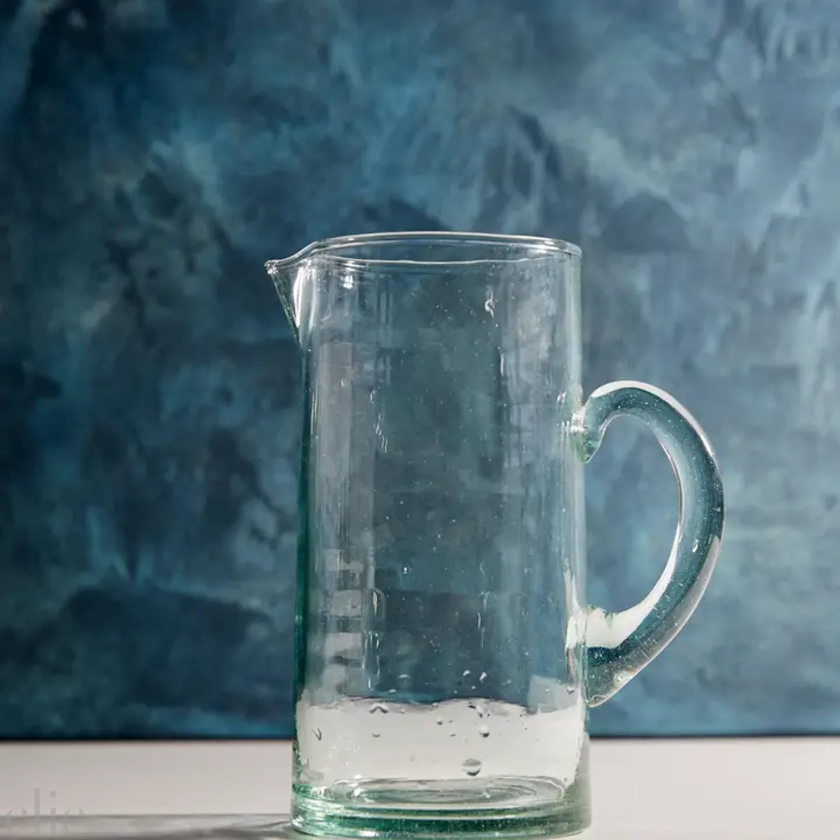 Moroccan Cone Jug in Clear