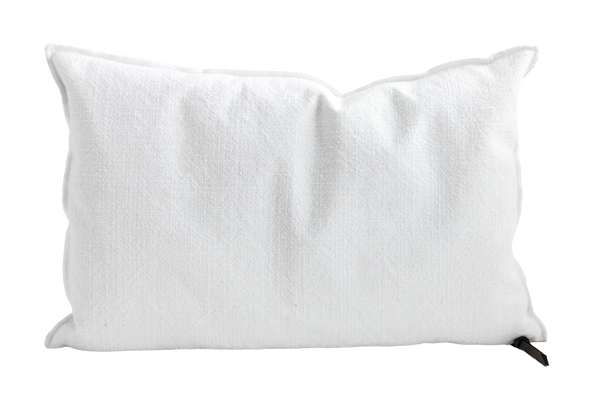 Canvas Towani 40 x 60 Pillow in White, from Maison De Vacnaces