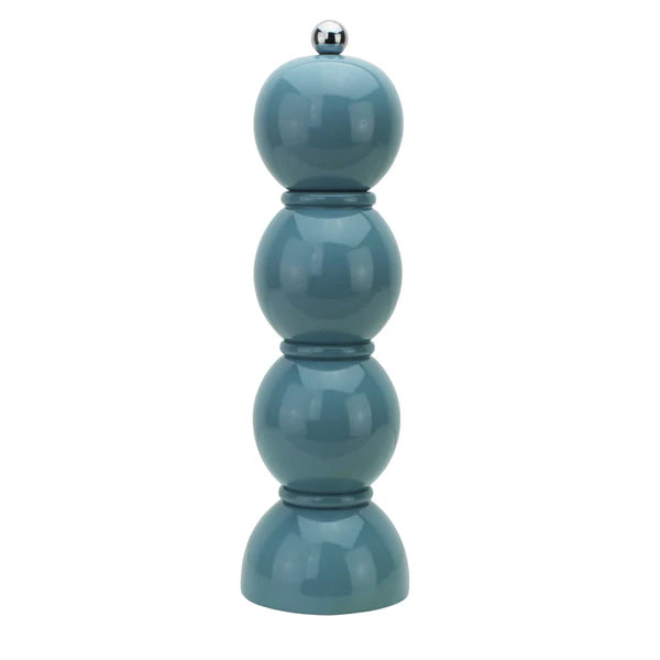 Bobbin Salt & Pepper Mill in Chambray Blue, from Addison Ross