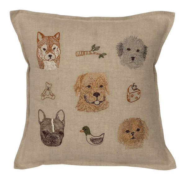 Charming Canines Pillow, from Coral & Tusk