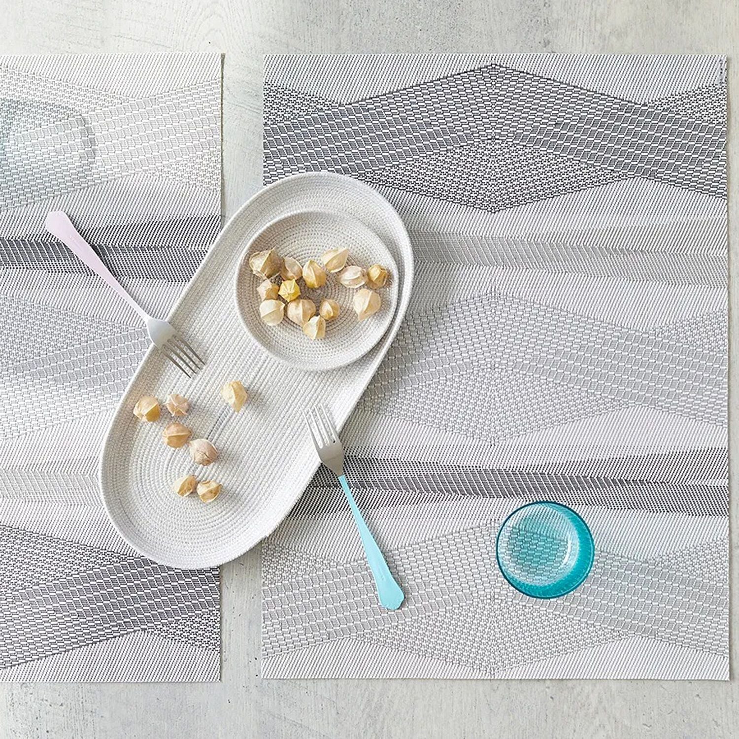 Kimono Tablemat in Vanilla, from Chilewich