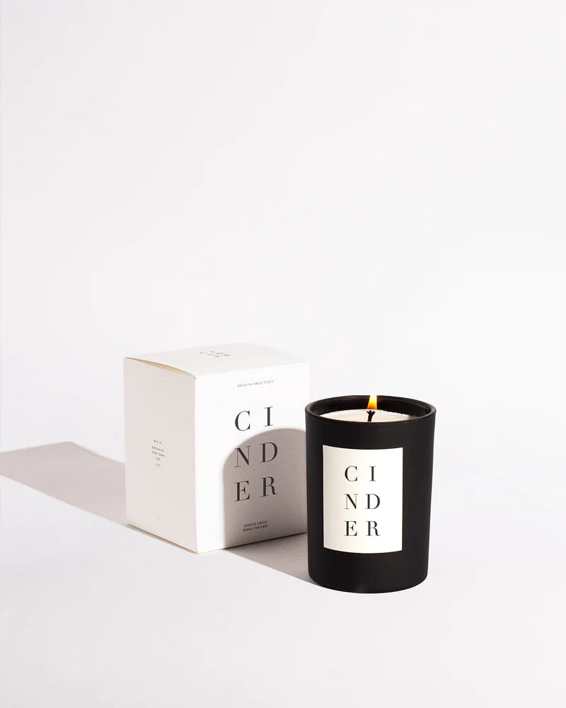 Cinder Noir Candle, from Brooklyn Candle Studio