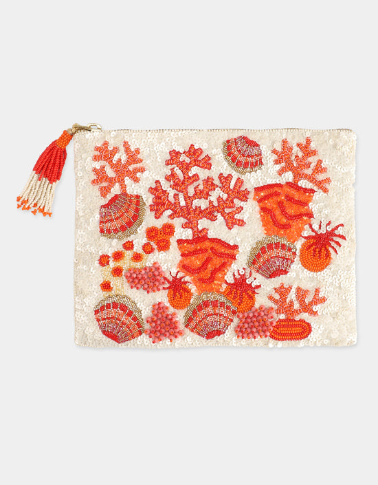 Coral Pouch, from Olivia Dar