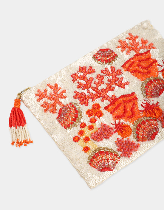 Coral Pouch, from Olivia Dar