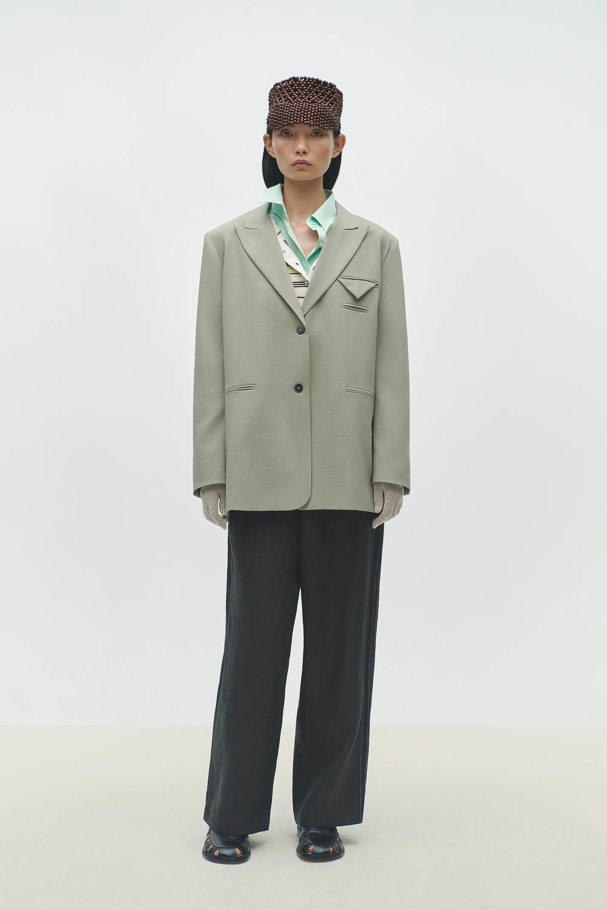Tailored Blazer in Salvia, from Cordera