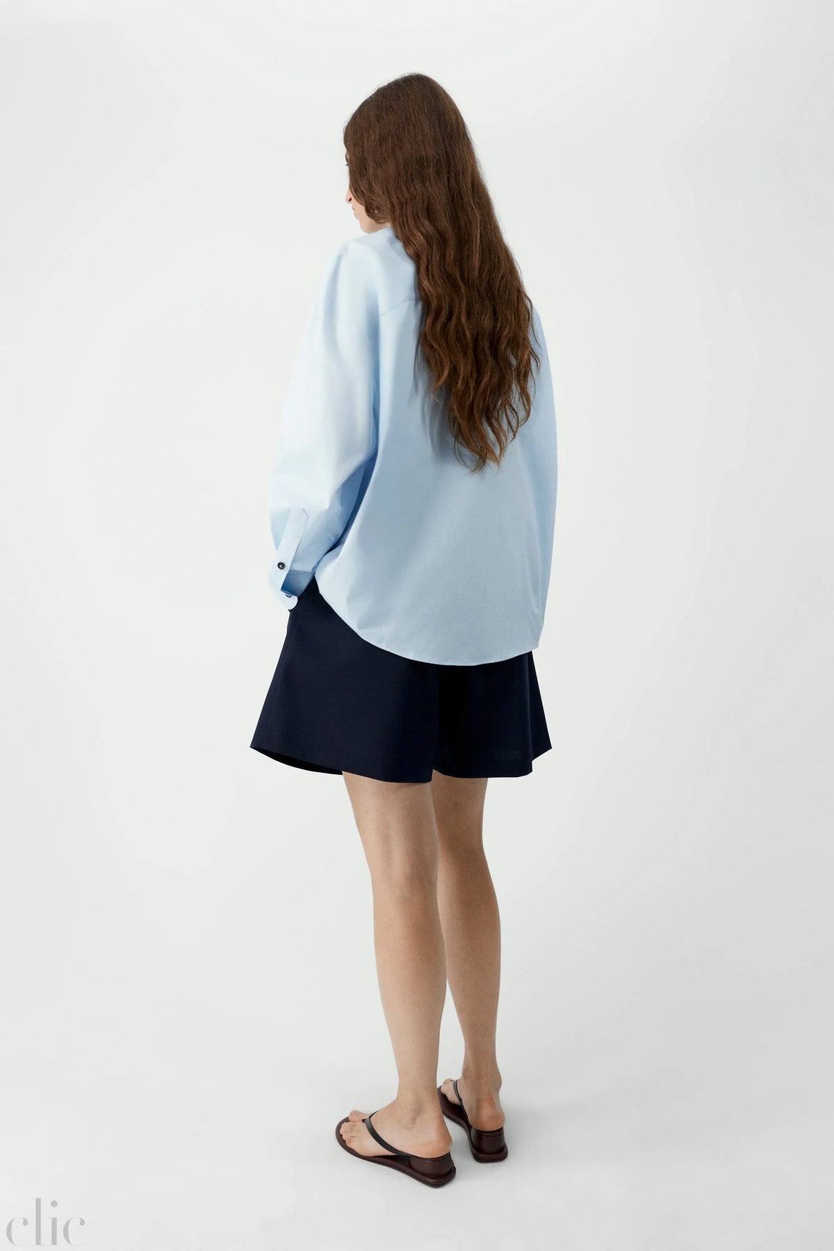 Oversized Shirt in Light Blue, from Cordera